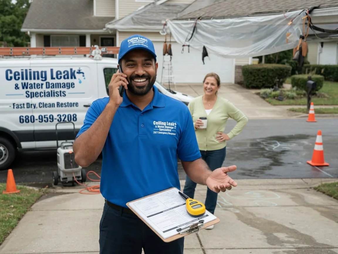 Ceiling Leak Cleanup Rolfe, IA FAQs